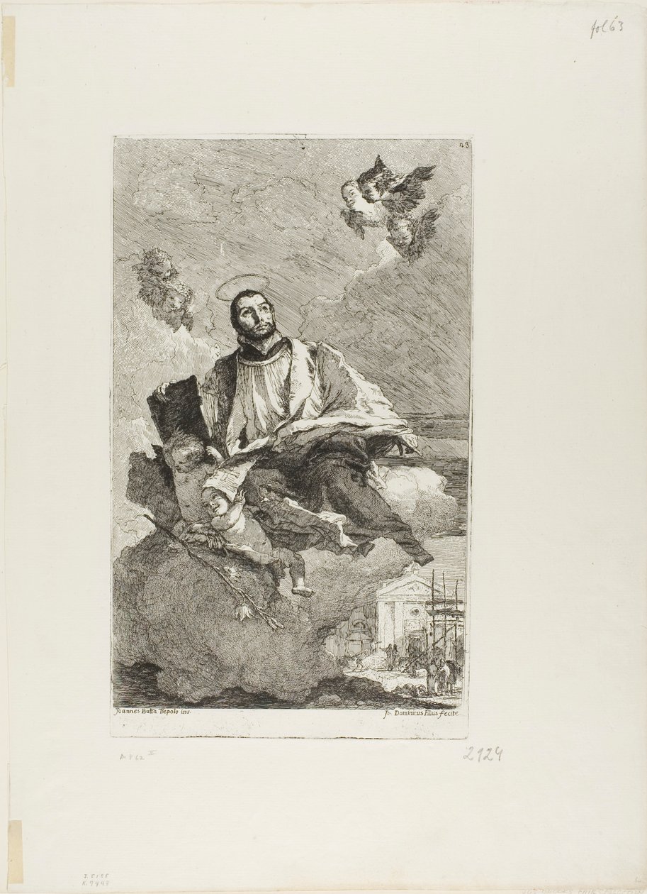 San Gaetano di Thiene da Giovanni Domenico Tiepolo
