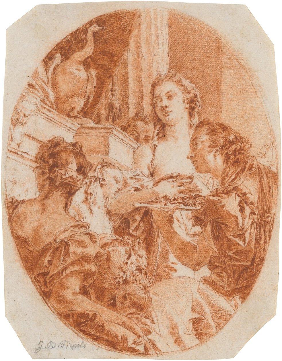 Tarquinio e Lucrezia da Giovanni Domenico Tiepolo