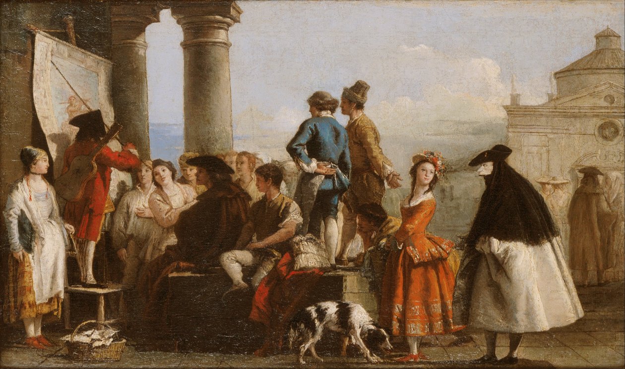 Il narratore da Giovanni Domenico Tiepolo