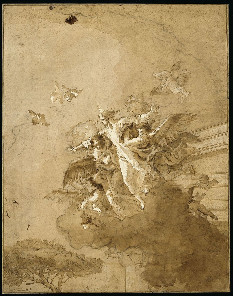Trionfo della Resurrezione di Cristo da Giovanni Domenico Tiepolo