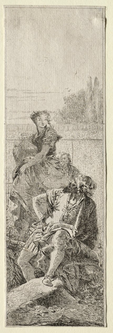 Due contadini da Giovanni Domenico Tiepolo