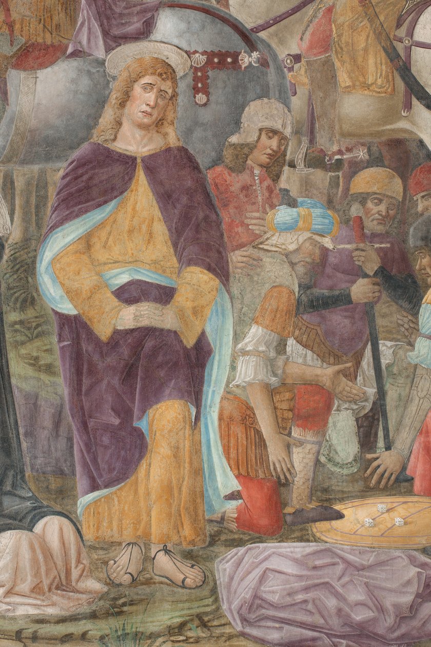 Milano, Refettorio del Cenacolo Vinciano, Donato Montorfano, Crocifissione di Cristo da Giovanni Donato Montorfano