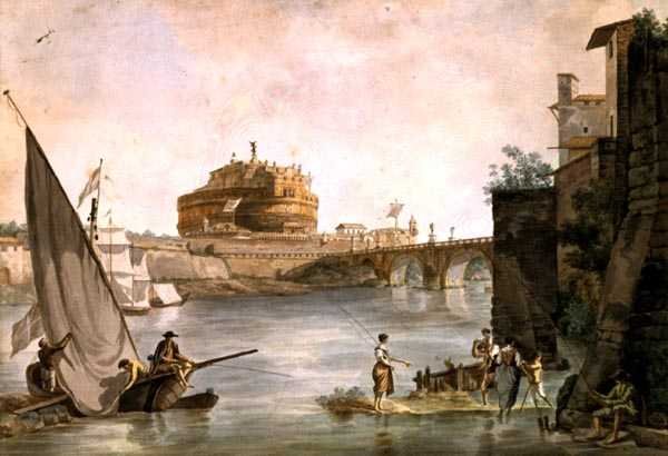 Mausoleo di Adriano nel Castel Sant