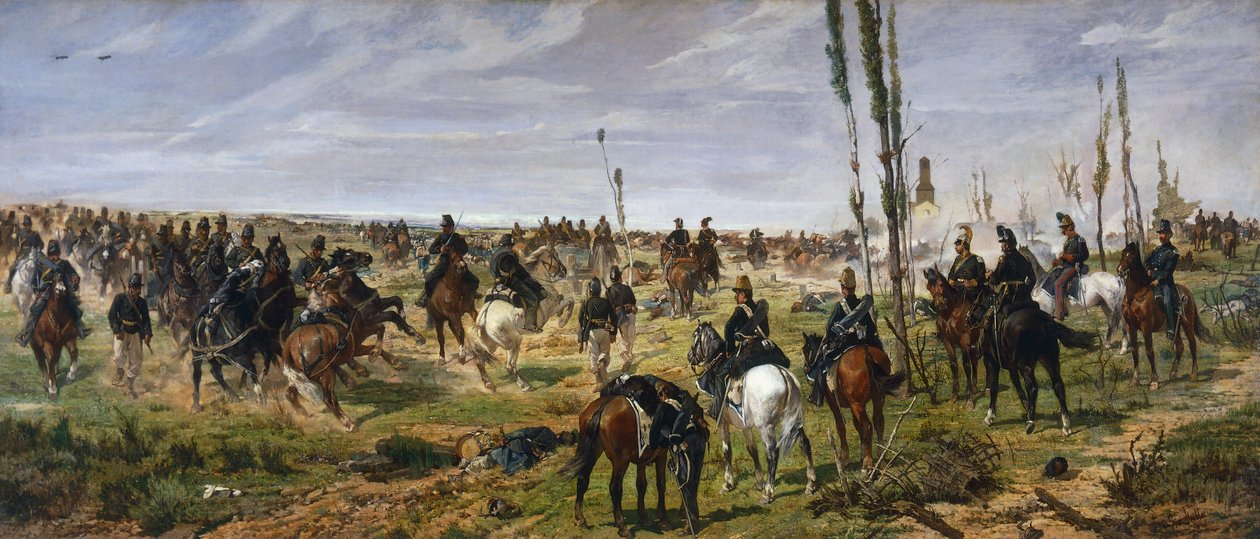 Assalto alla Madonna della Scoperta da Giovanni Fattori