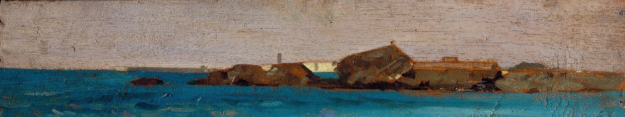 Mare blu, c.1865 da Giovanni Fattori