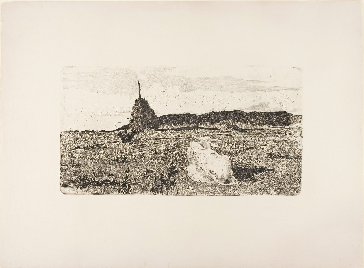 Sacra mucca da Giovanni Fattori