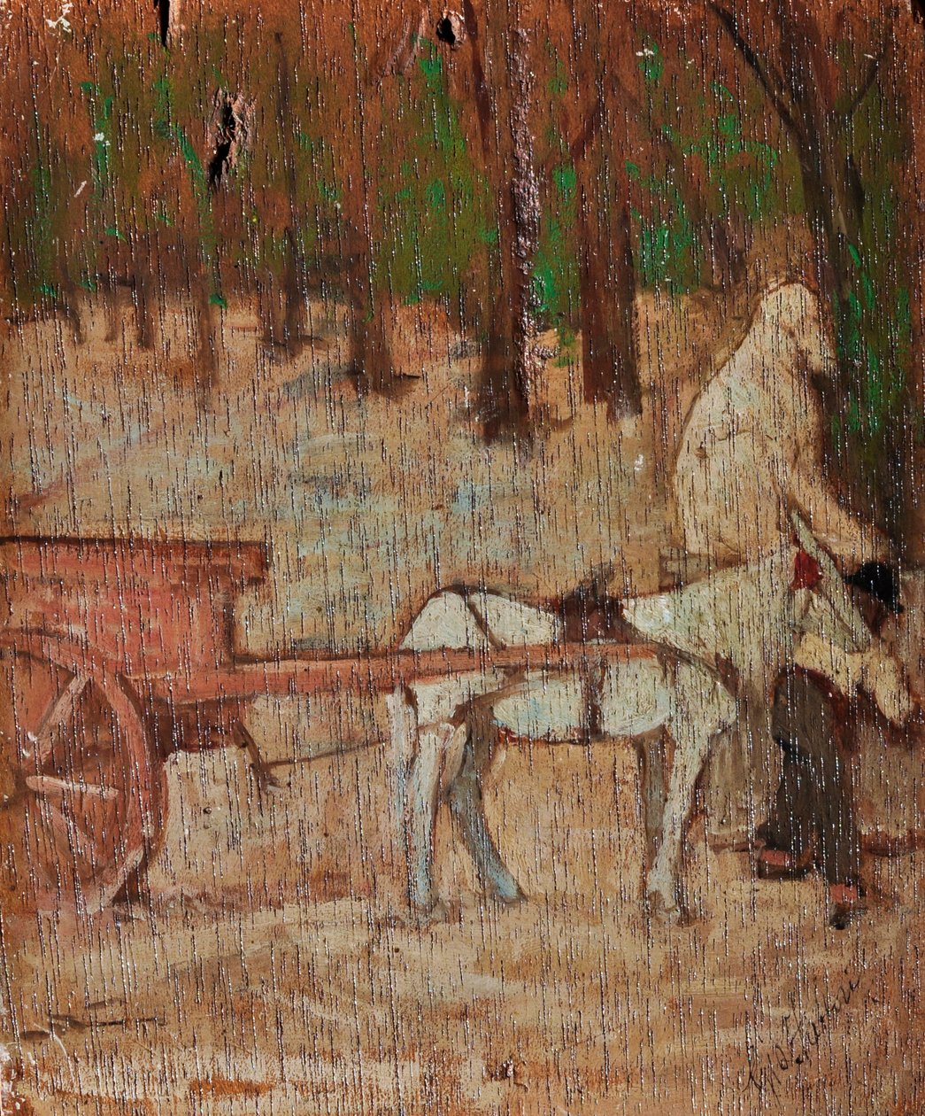 Impressione fuori Porta Romana, c.1868-70 da Giovanni Fattori