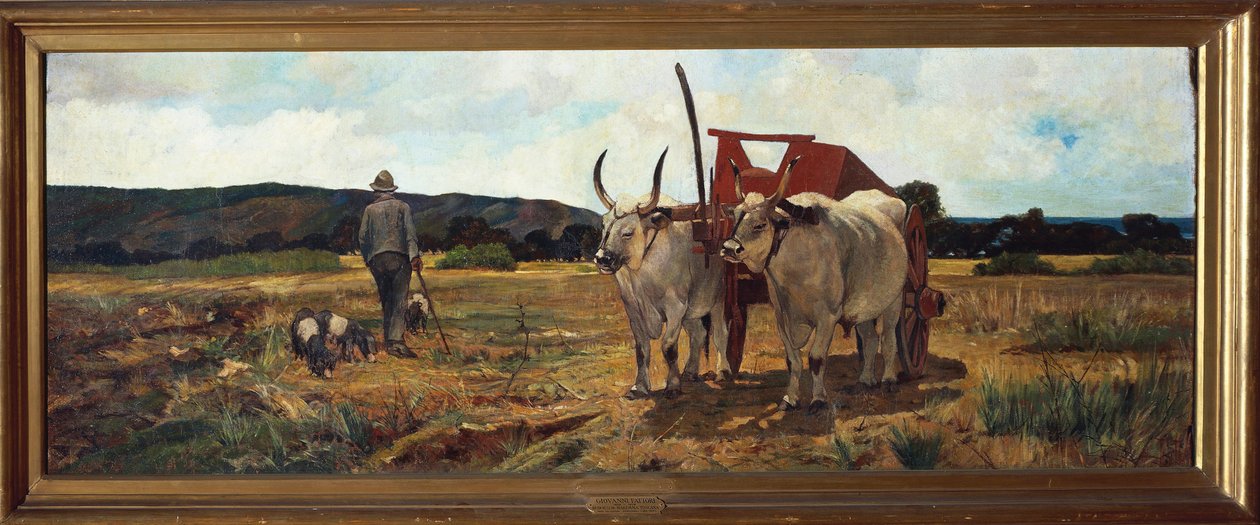 Italia, Firenze, Maremma Toscana, circa 1894 da Giovanni Fattori