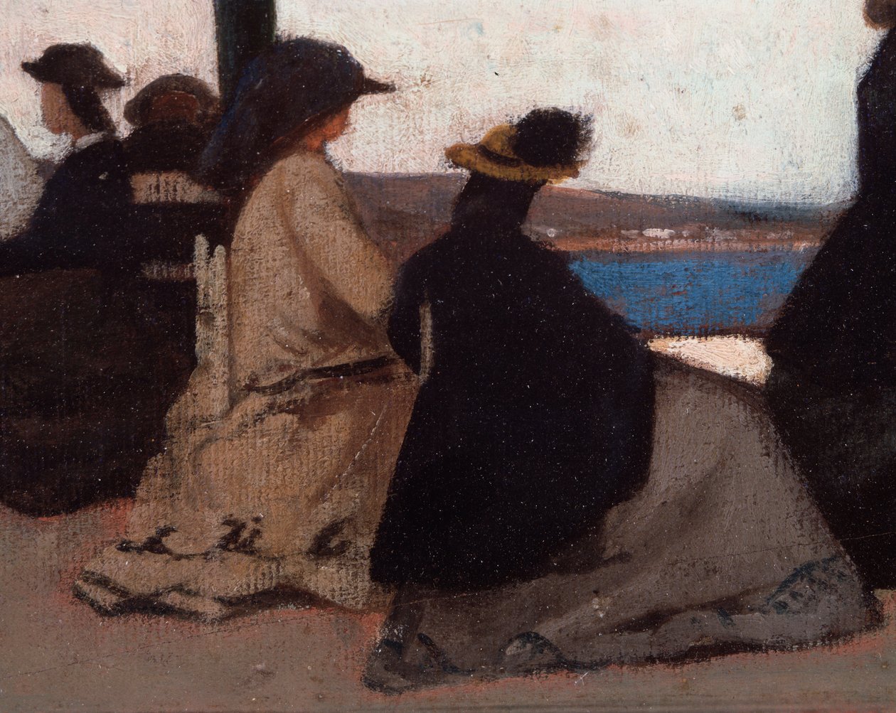 La Rotonda di Palmieri (dettaglio) da Giovanni Fattori
