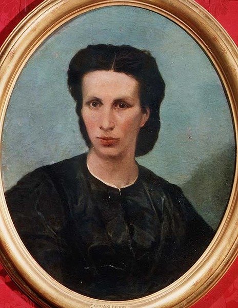 Ritratto della signora Biliotto da Giovanni Fattori