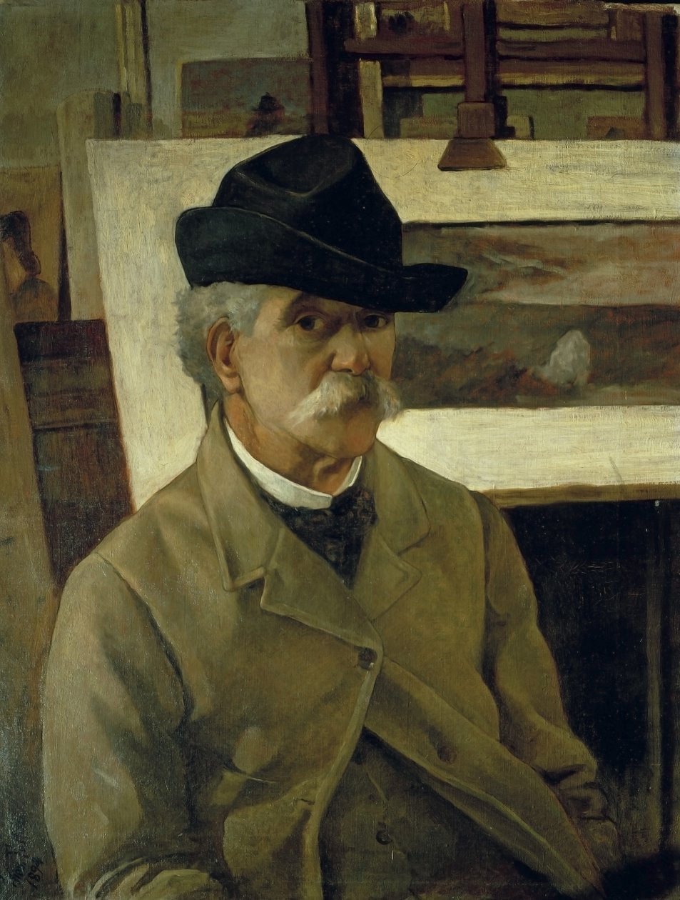 Autoritratto da Giovanni Fattori