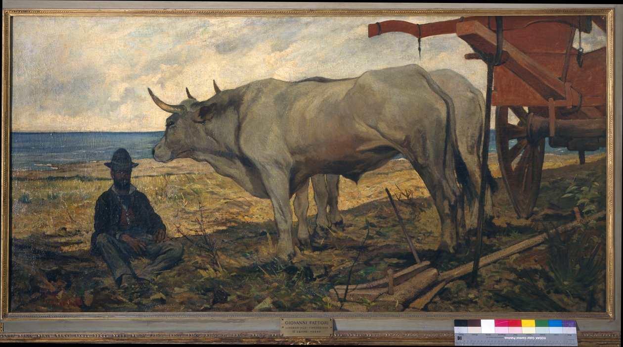 Il riposo da Giovanni Fattori