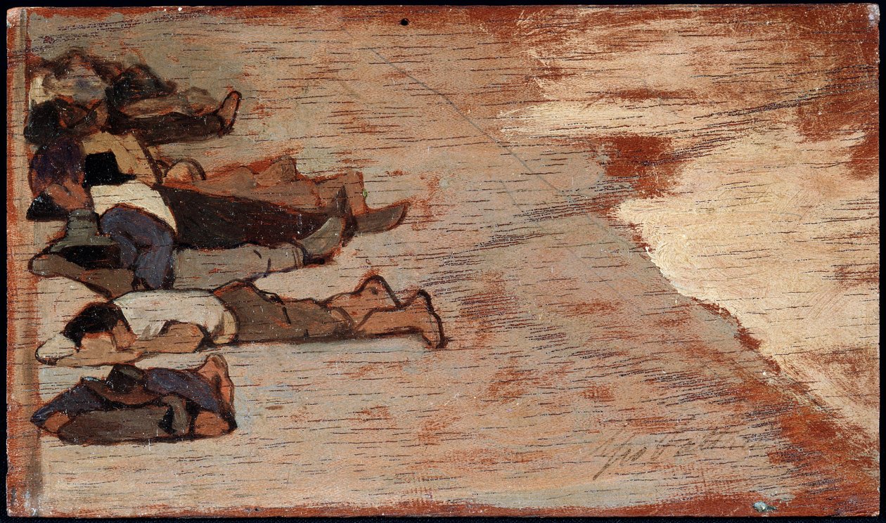 Il riposo dei lavoratori da Giovanni Fattori