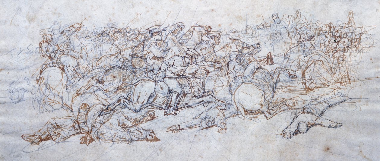 Carica degli ulani da Giovanni Fattori