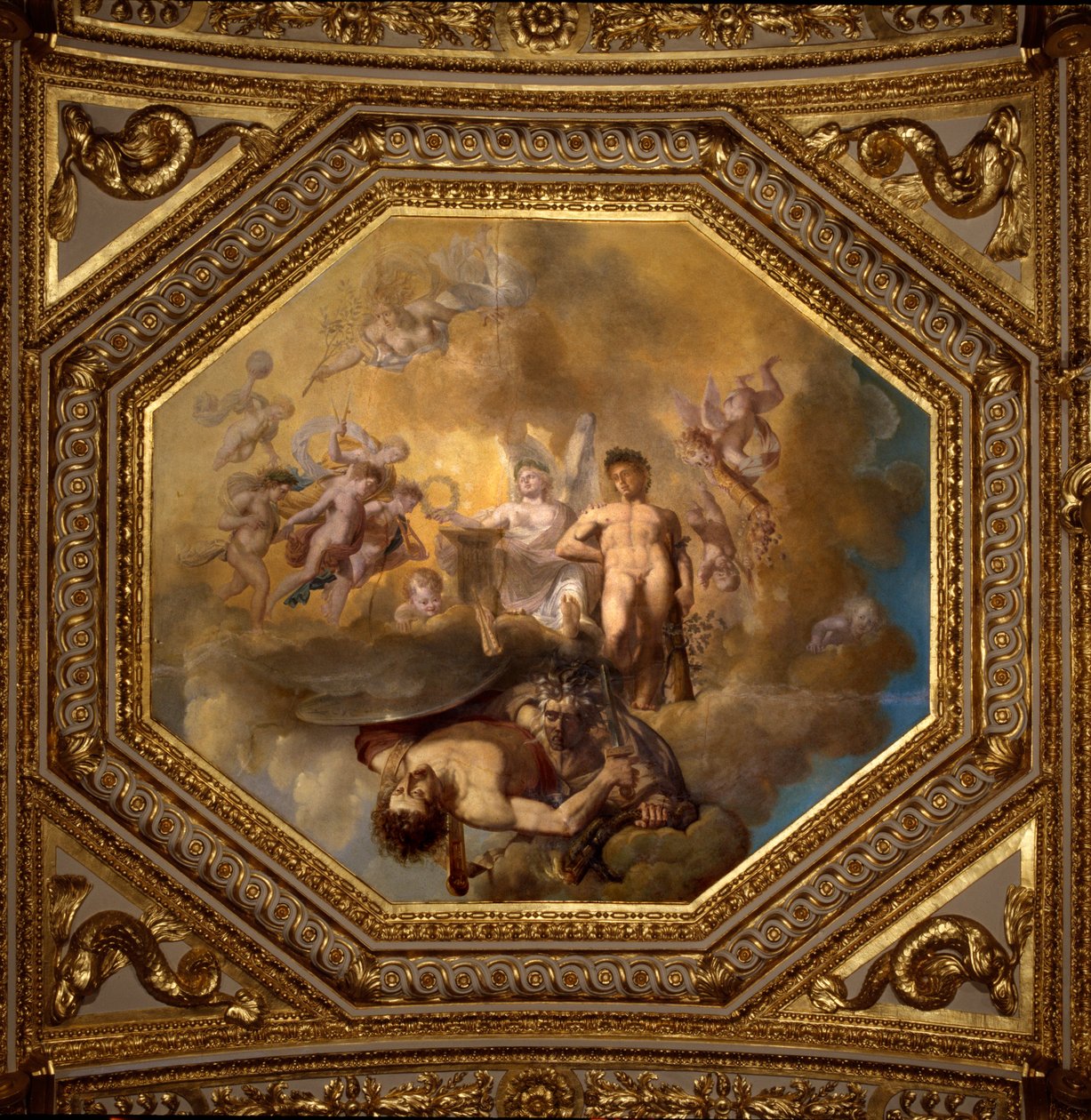 Perseo uccide la Medusa da Giovanni Francesco Romanelli