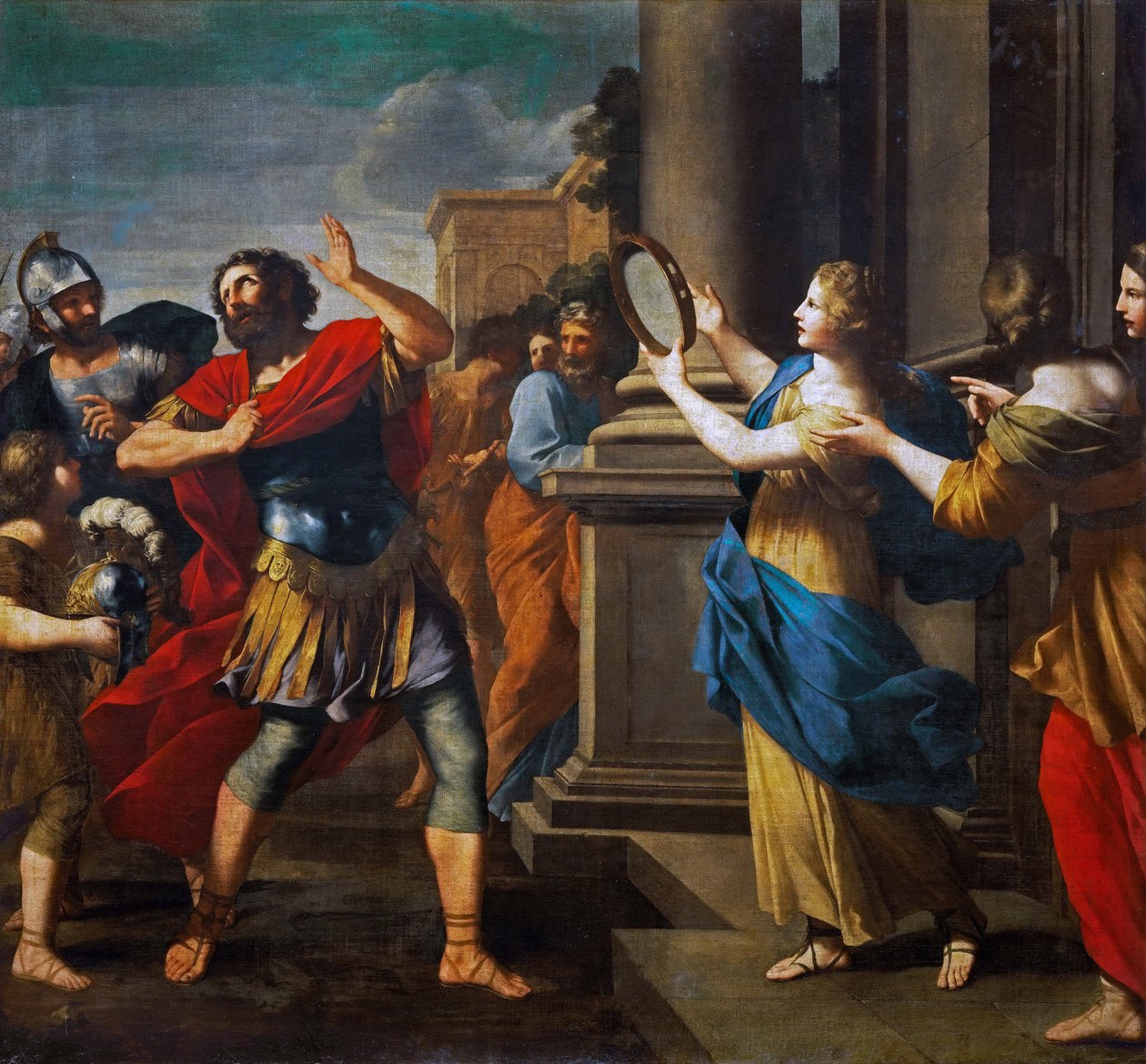 La figlia di Iefte da Giovanni Francesco Romanelli