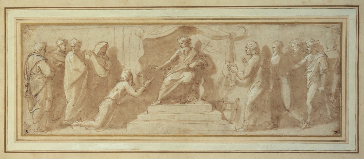 Giuseppe davanti al Faraone da Giovanni Francesco (c.1488 1528) Penni
