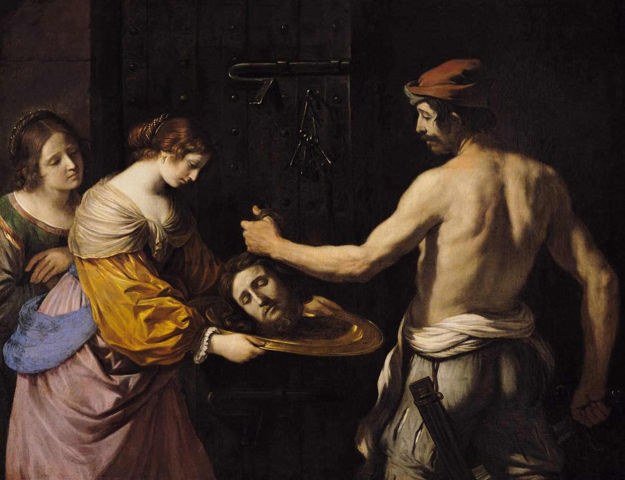 Salomè riceve la testa di San Giovanni Battista, 1637 da Giovanni Francesco Barbieri