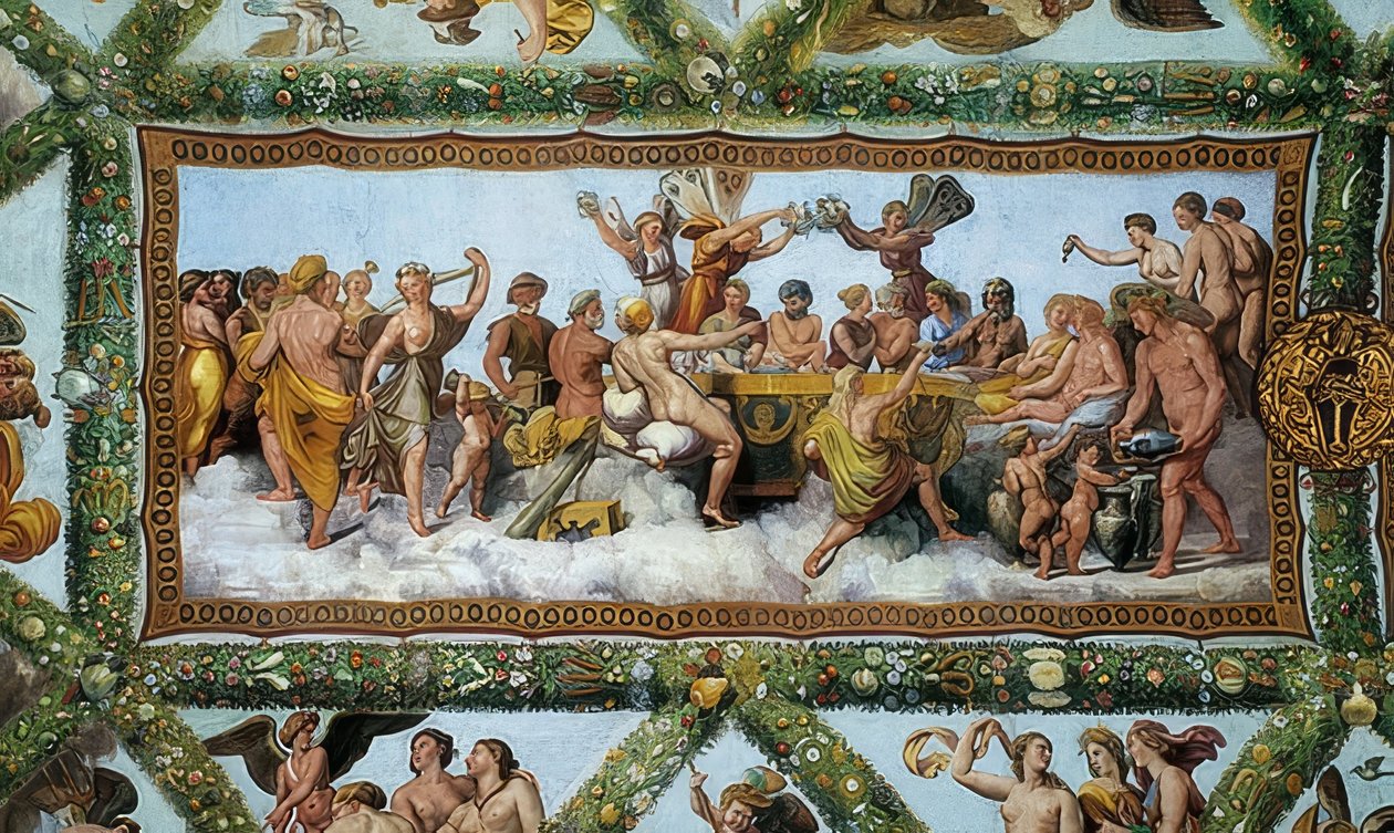 Il matrimonio di Amore e Psiche da Giovanni Francesco Penni
