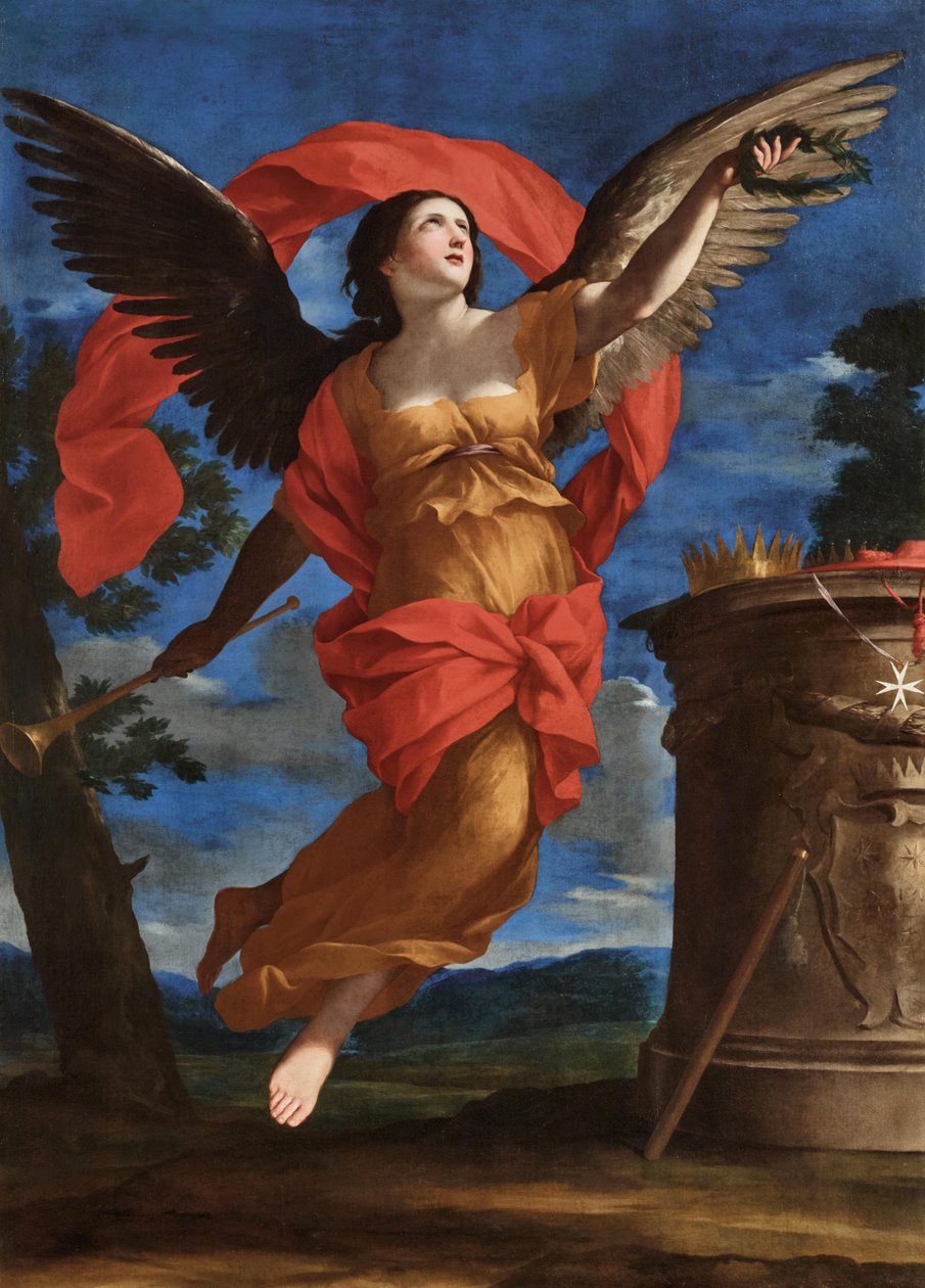 Allegoria della fama da Giovanni Francesco Romanelli