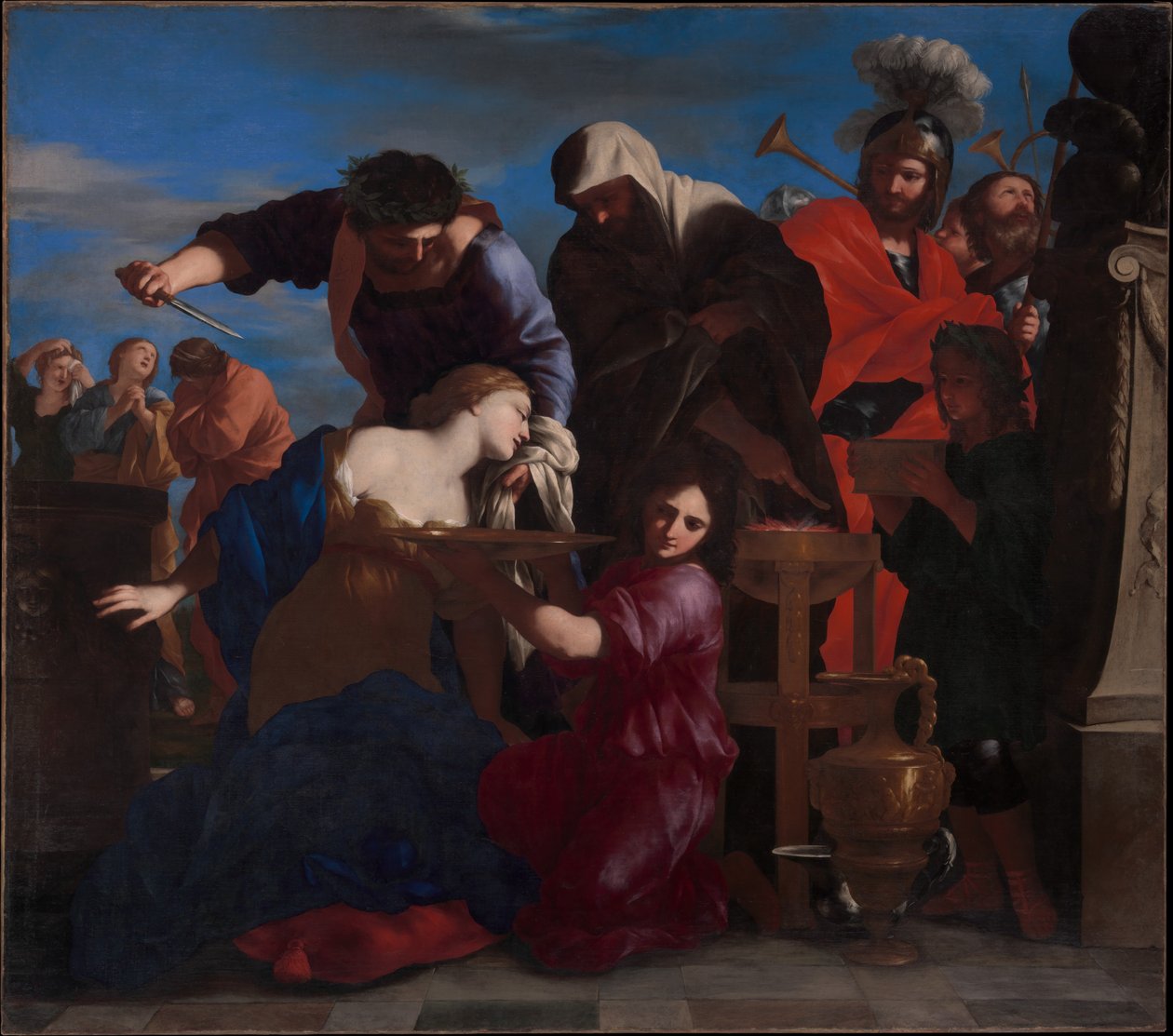Il sacrificio di Polissena da Giovanni Francesco Romanelli
