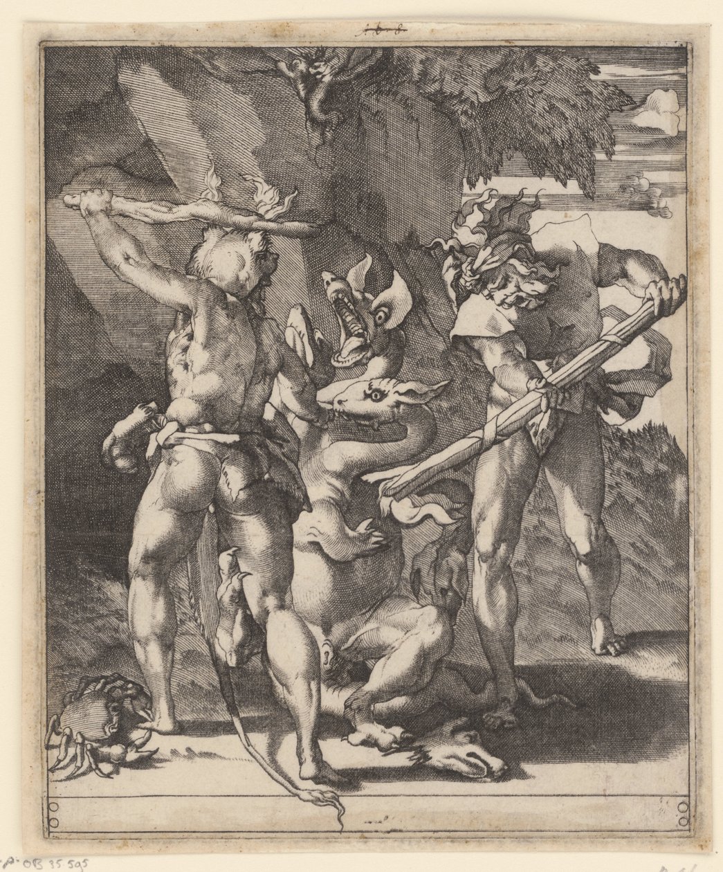 Ercole in lotta con l