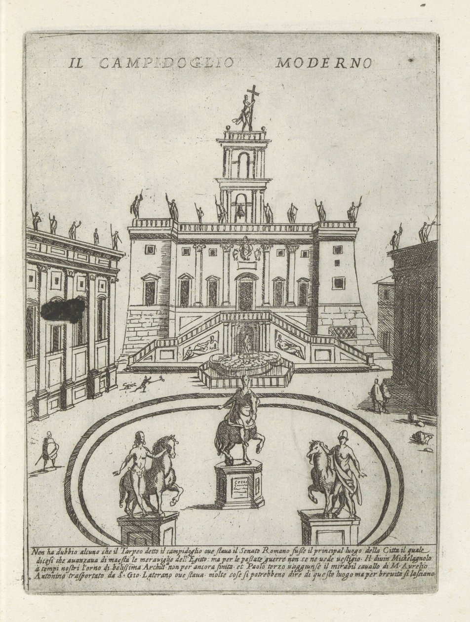 Campidoglio a Roma da Giovanni Maggi
