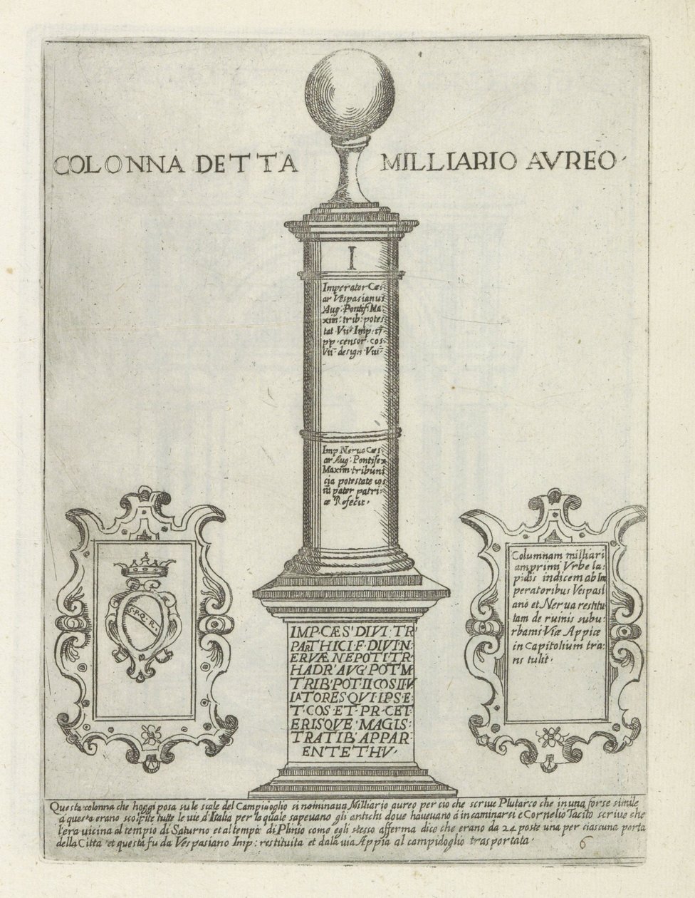 Il Milliarium Aureum da Giovanni Maggi