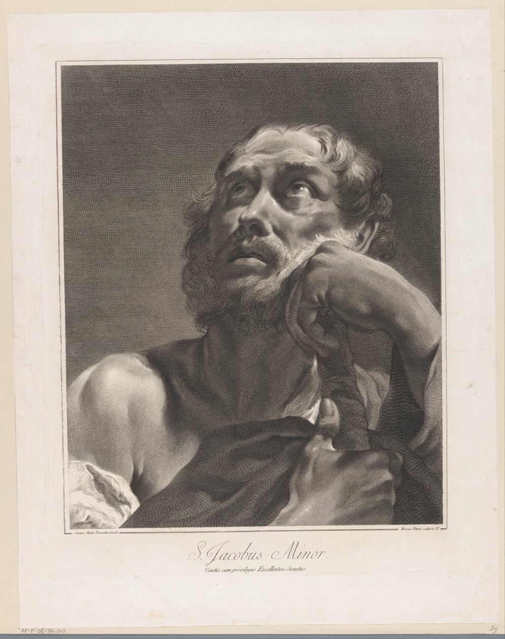 Apostolo Giacomo il Minore (serie: Apostoli) da Giovanni Marco Pitteri