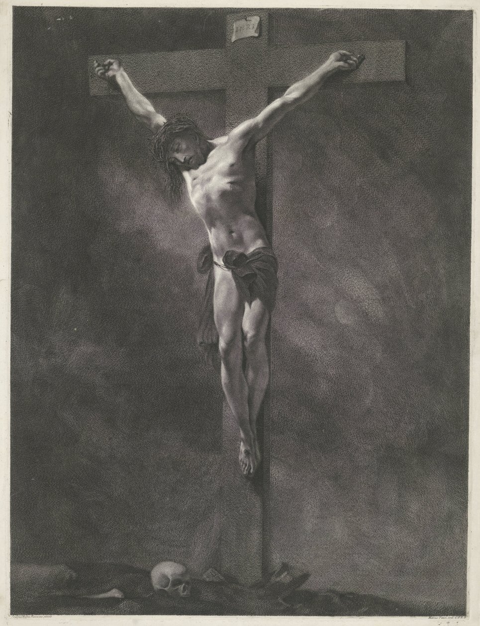 Cristo sulla croce da Giovanni Marco Pitteri