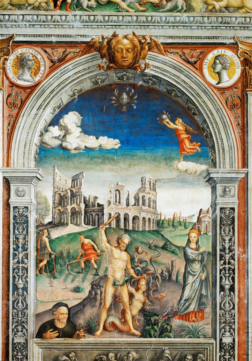 Murales nella Sala dello Zodiaco, Palazzo d