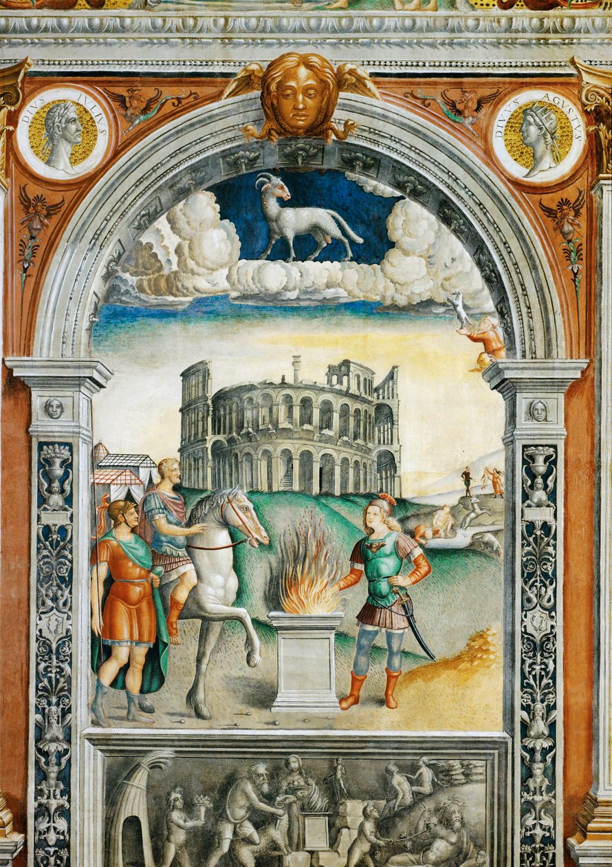 Murales nella Sala dello Zodiaco, Palazzo d