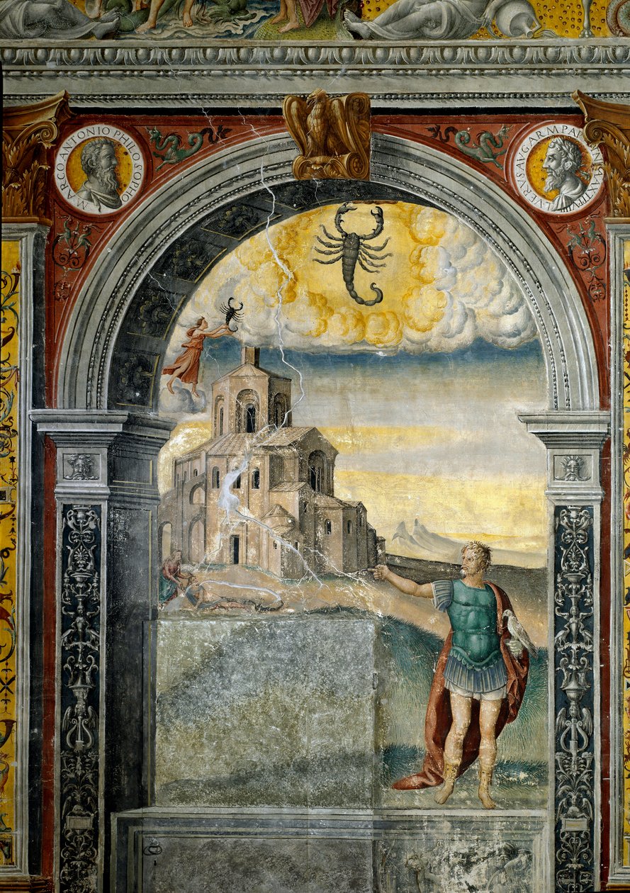 Segno dello Zodiaco: "Lo Scorpione" da Giovanni Maria Falconetto