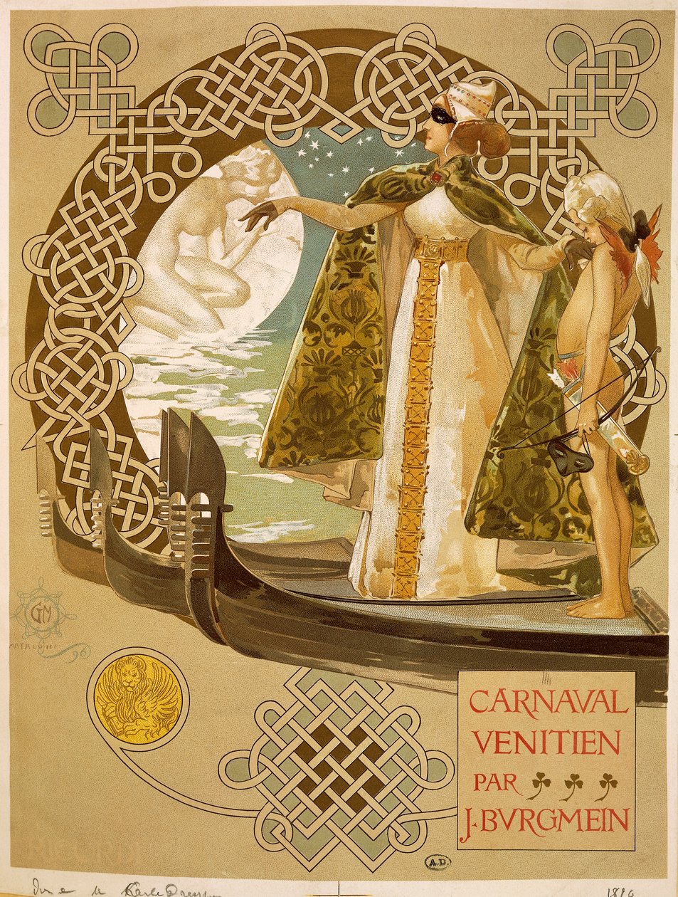 Carnevale veneziano, manifesto di Giovanni Mataloni da Giovanni Maria Mataloni