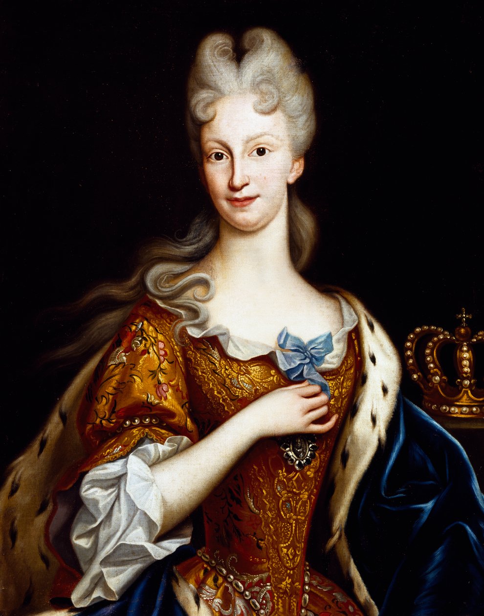 Ritratto di Elisabetta Farnese da Giovanni Maria delle called Mulinaretto Piane