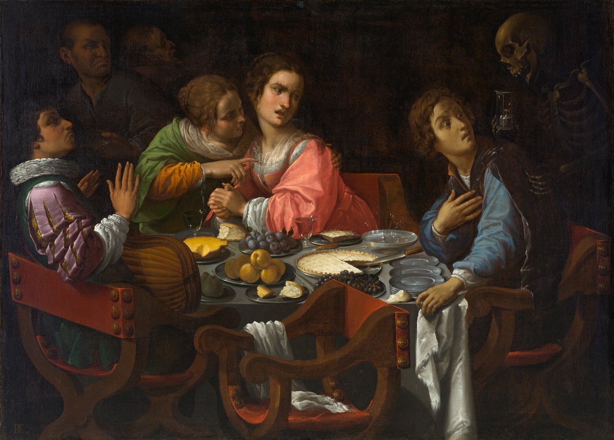 Memento Mori: La morte arriva al tavolo da Giovanni Martinelli