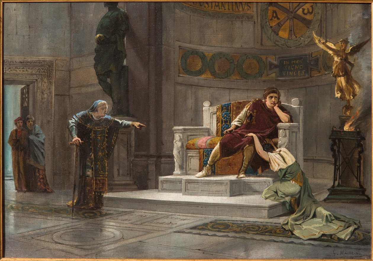 Costantino e lo schiavo da Giovanni Muzzioli