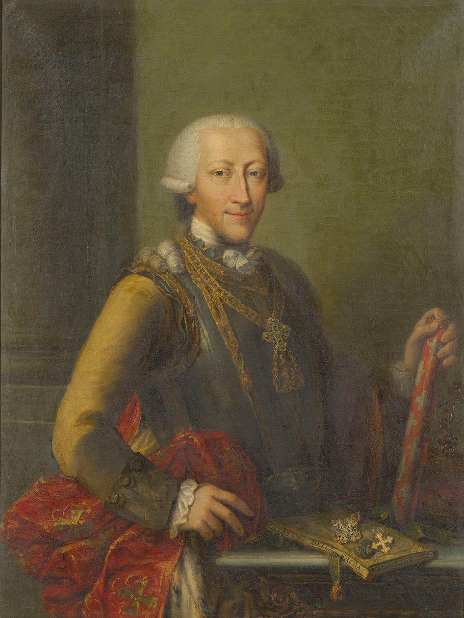 Ritratto del re Vittorio Amedeo III di Sardegna da Giovanni, Panealbo
