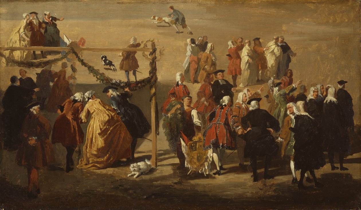 Festa in Piazza Navona da Giovanni Paolo Panini
