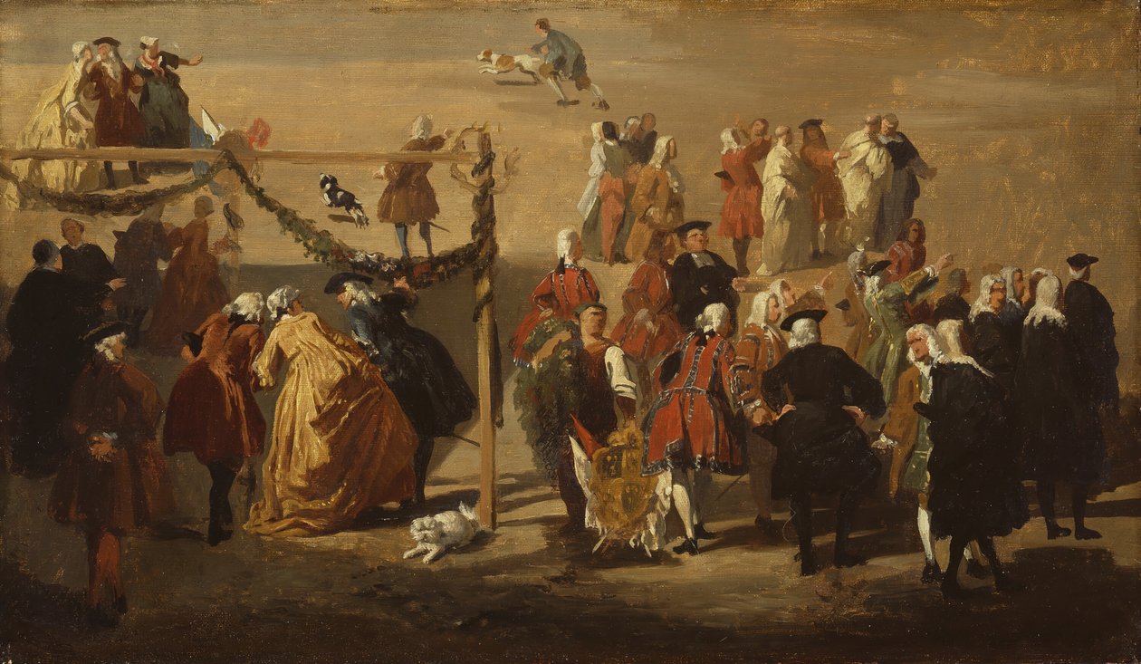 Festival in Piazza Navona da Giovanni Paolo Panini