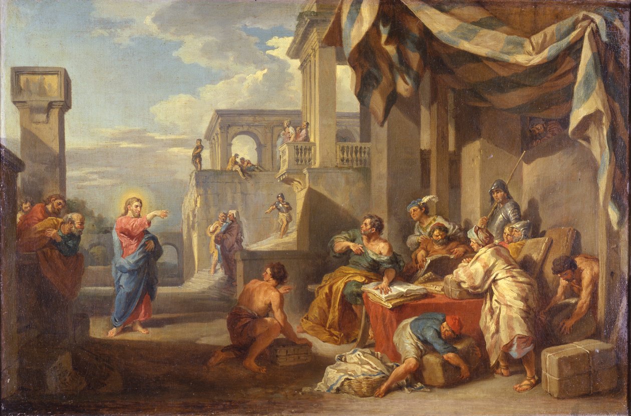 La chiamata di San Matteo da Giovanni Paolo Panini