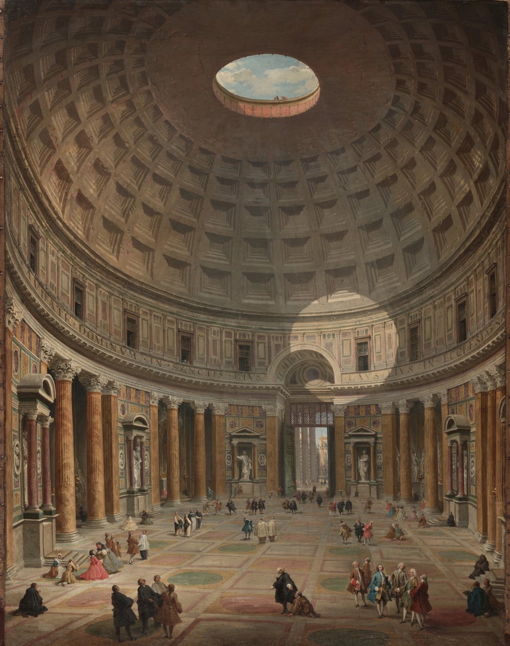 Interno del Pantheon, Roma da Giovanni Paolo Pannini