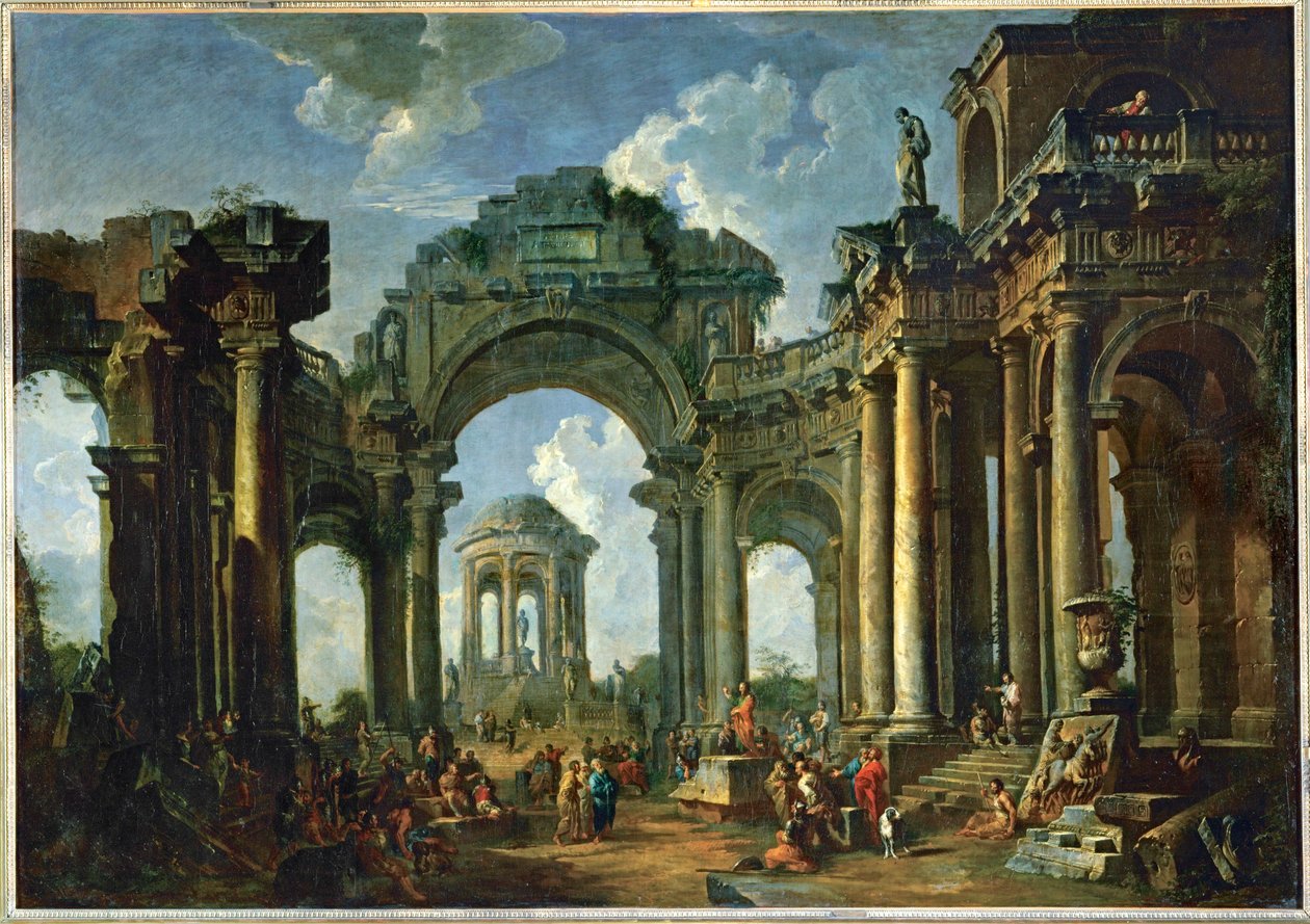 La predicazione di un apostolo tra le rovine dell