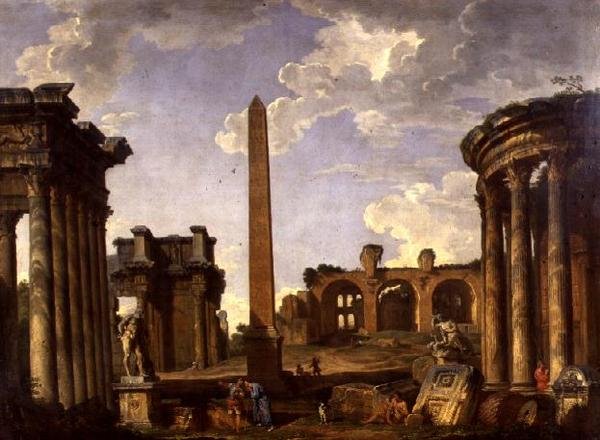 Capriccio romano da Giovanni Paolo Pannini