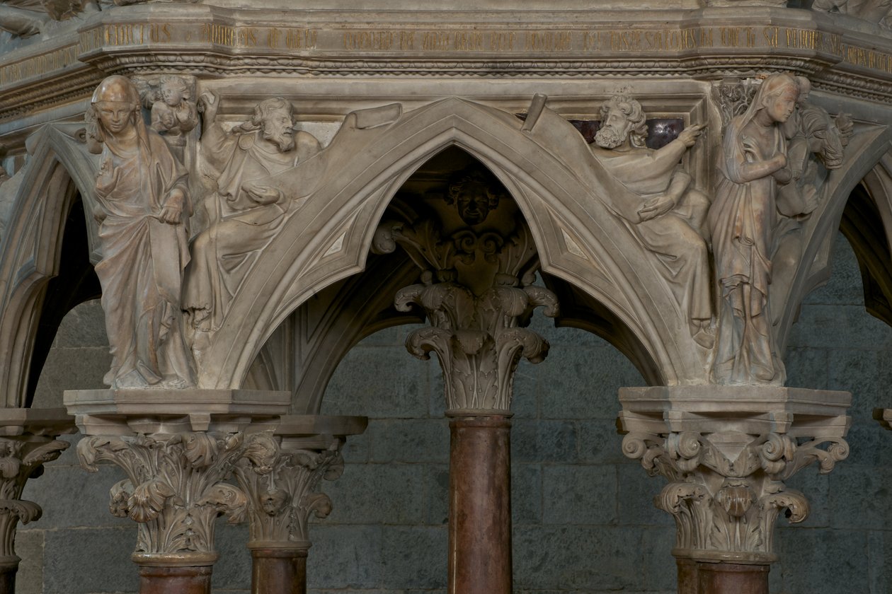 Il pulpito nella Chiesa di Sant