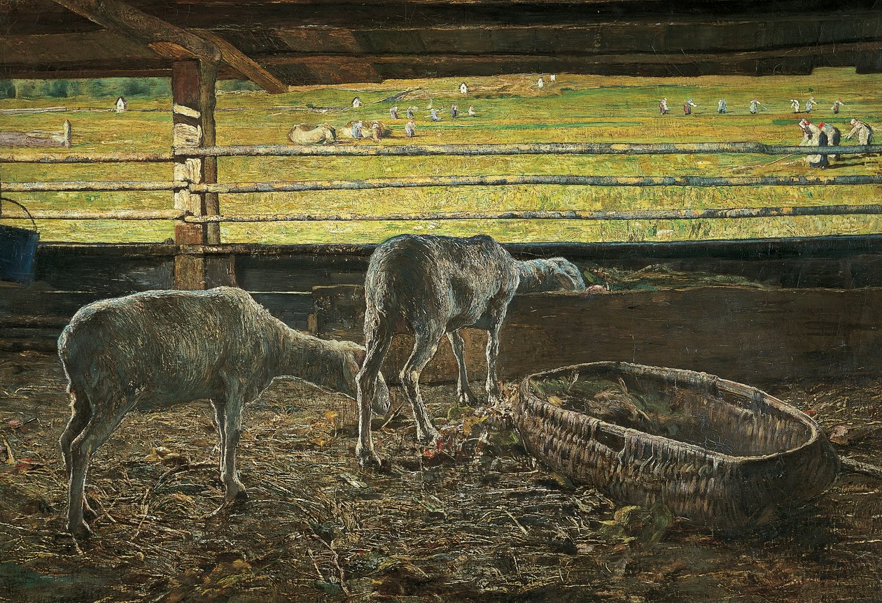 Contrasto di luce da Giovanni Segantini