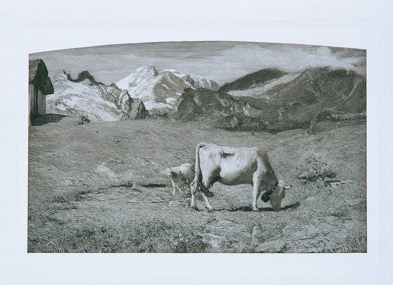 Pascolo primaverile da Giovanni Segantini