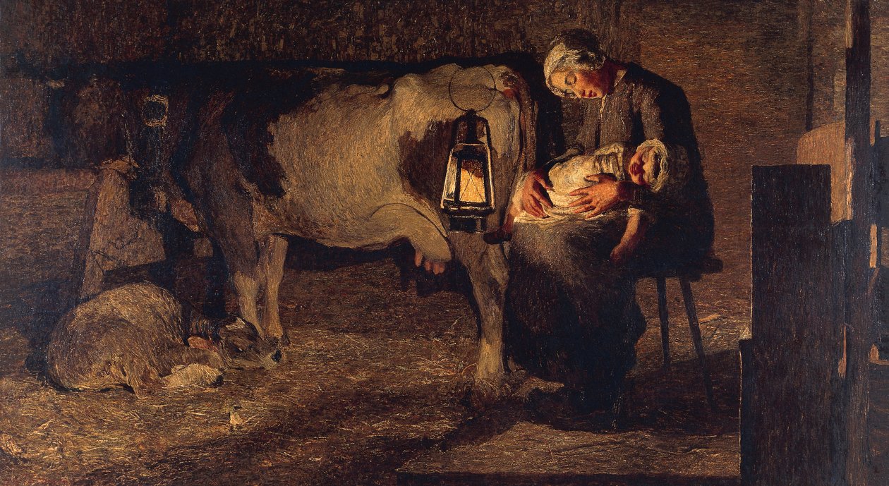 Due madri da Giovanni Segantini
