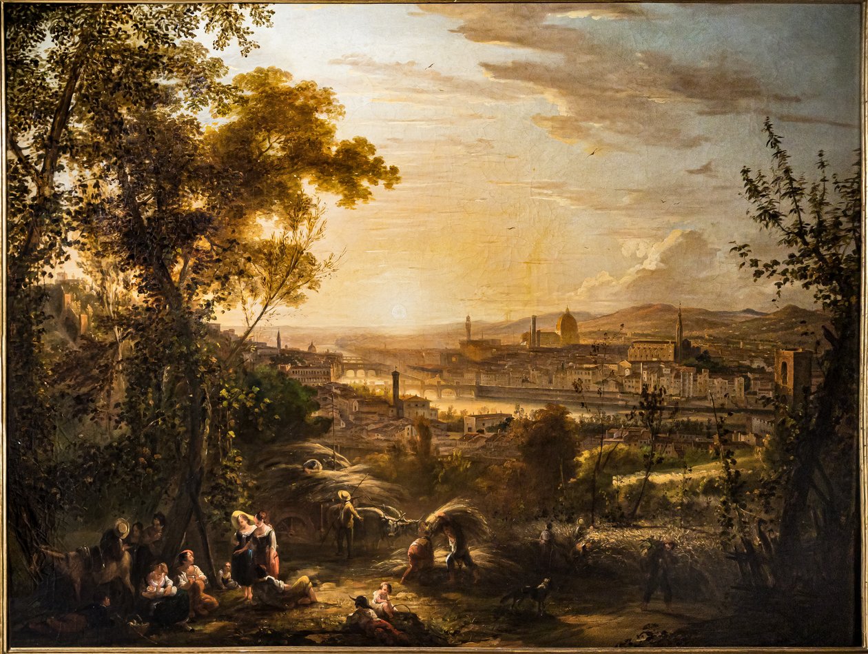 Raccolto in estate da Giovanni Signorini