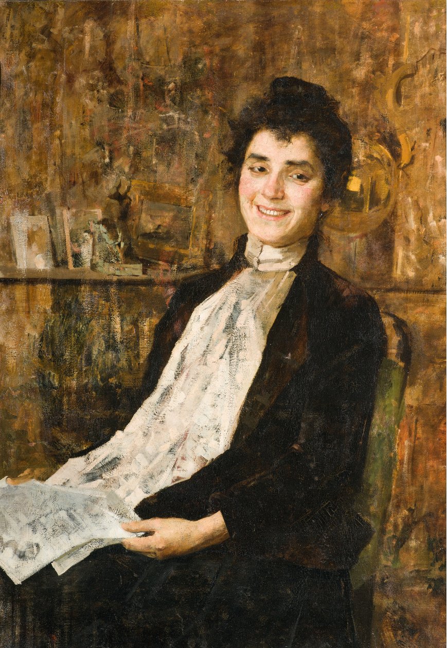 Ritratto di sua moglie Luisa da Giovanni Sottocornola